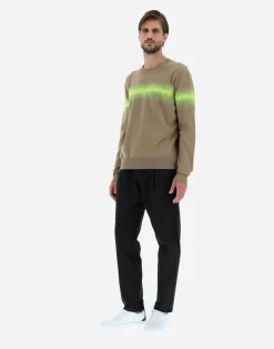Herno Sweatshirts & Strickjacken-Pullover Aus Spray Knit