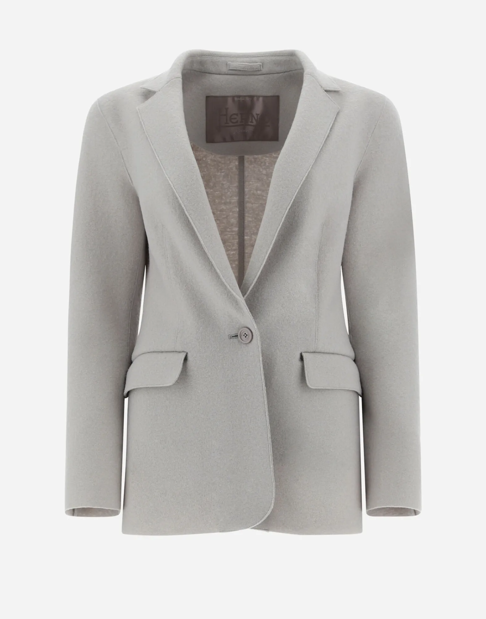 Herno Blazers-Resort Blazer Aus Light Boiled Wool