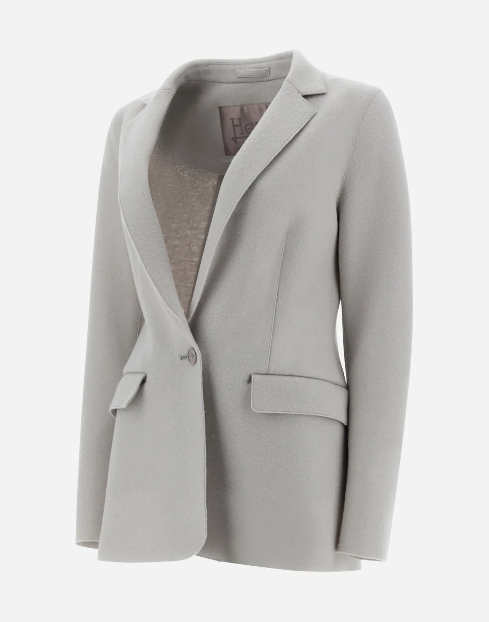 Herno Blazers-Resort Blazer Aus Light Boiled Wool