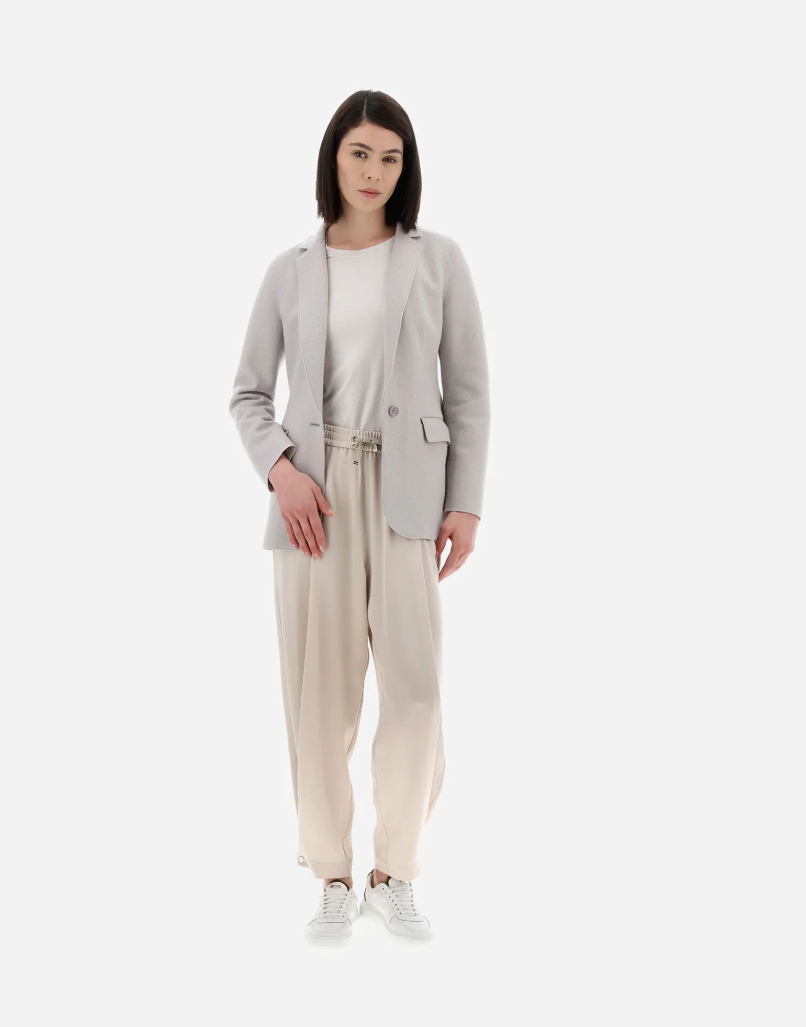 Herno Blazers-Resort Blazer Aus Light Boiled Wool
