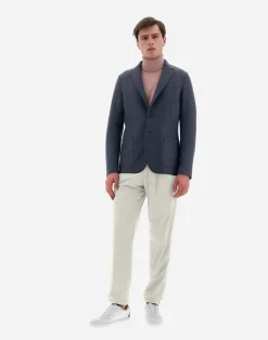 Herno Blazers-Resort Blazer Aus Light Boiled Wool