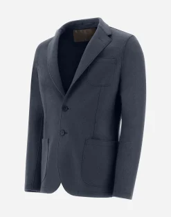 Herno Blazers-Resort Blazer Aus Light Boiled Wool