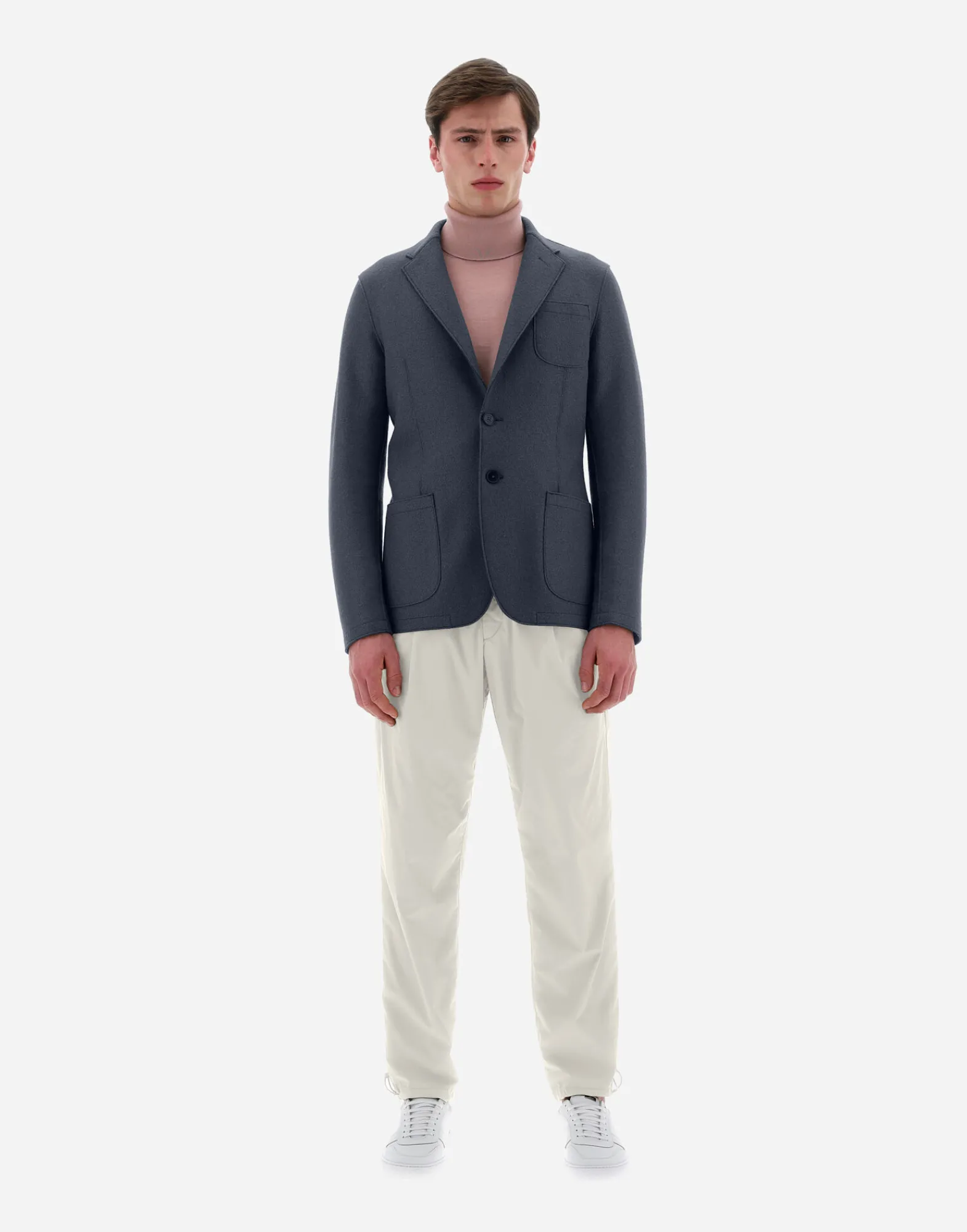 Herno Blazers-Resort Blazer Aus Light Boiled Wool