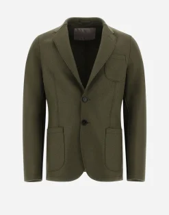 Herno Blazers-Resort Blazer Aus Light Boiled Wool