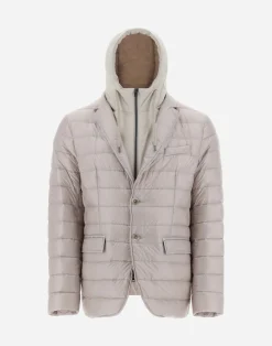 Herno Blazers-Resort Blazer Aus Nylon Ultralight & Ponente