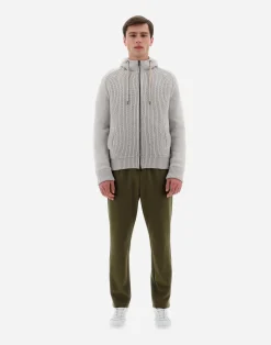 Herno Bomber-Resort Bomberjacke Aus Infinity Mix Knit & Rev Ponente