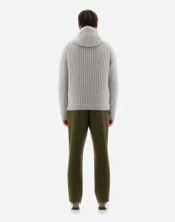 Herno Bomber-Resort Bomberjacke Aus Infinity Mix Knit & Rev Ponente