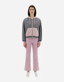 Herno Bomber-Resort Bomberjacke Aus Light Nylon Stretch & Light Jersey