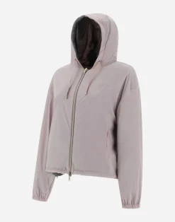 Herno Bomber-Resort Bomberjacke Aus Light Nylon Stretch & Light Jersey