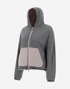 Herno Bomber-Resort Bomberjacke Aus Light Nylon Stretch & Light Jersey