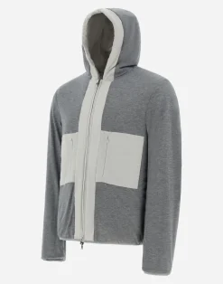 Herno Bomber-Resort Bomberjacke Aus Light Nylon Stretch & Light Jersey
