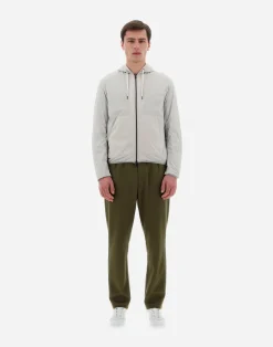 Herno Bomber-Resort Bomberjacke Aus Light Nylon Stretch & Light Jersey