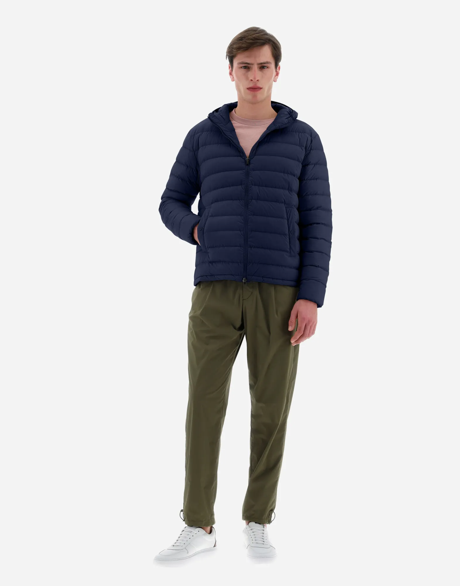 Herno Bomber-Resort Bomberjacke Aus Light Nylon Stretch