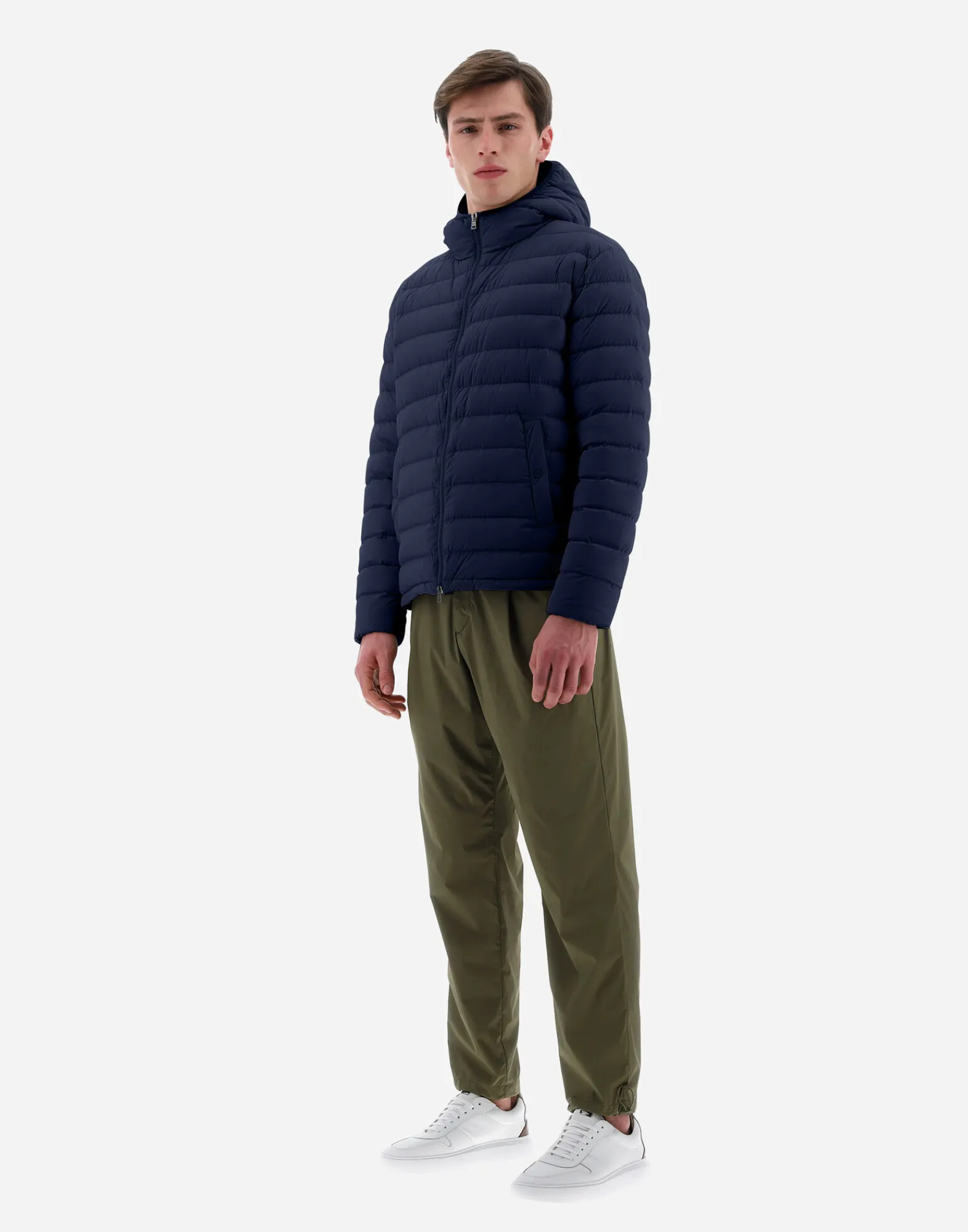 Herno Bomber-Resort Bomberjacke Aus Light Nylon Stretch