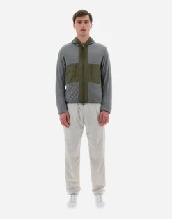 Herno Bomber-Resort Bomberjacke Aus Light Nylon Stretch & Light Jersey