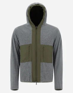 Herno Bomber-Resort Bomberjacke Aus Light Nylon Stretch & Light Jersey