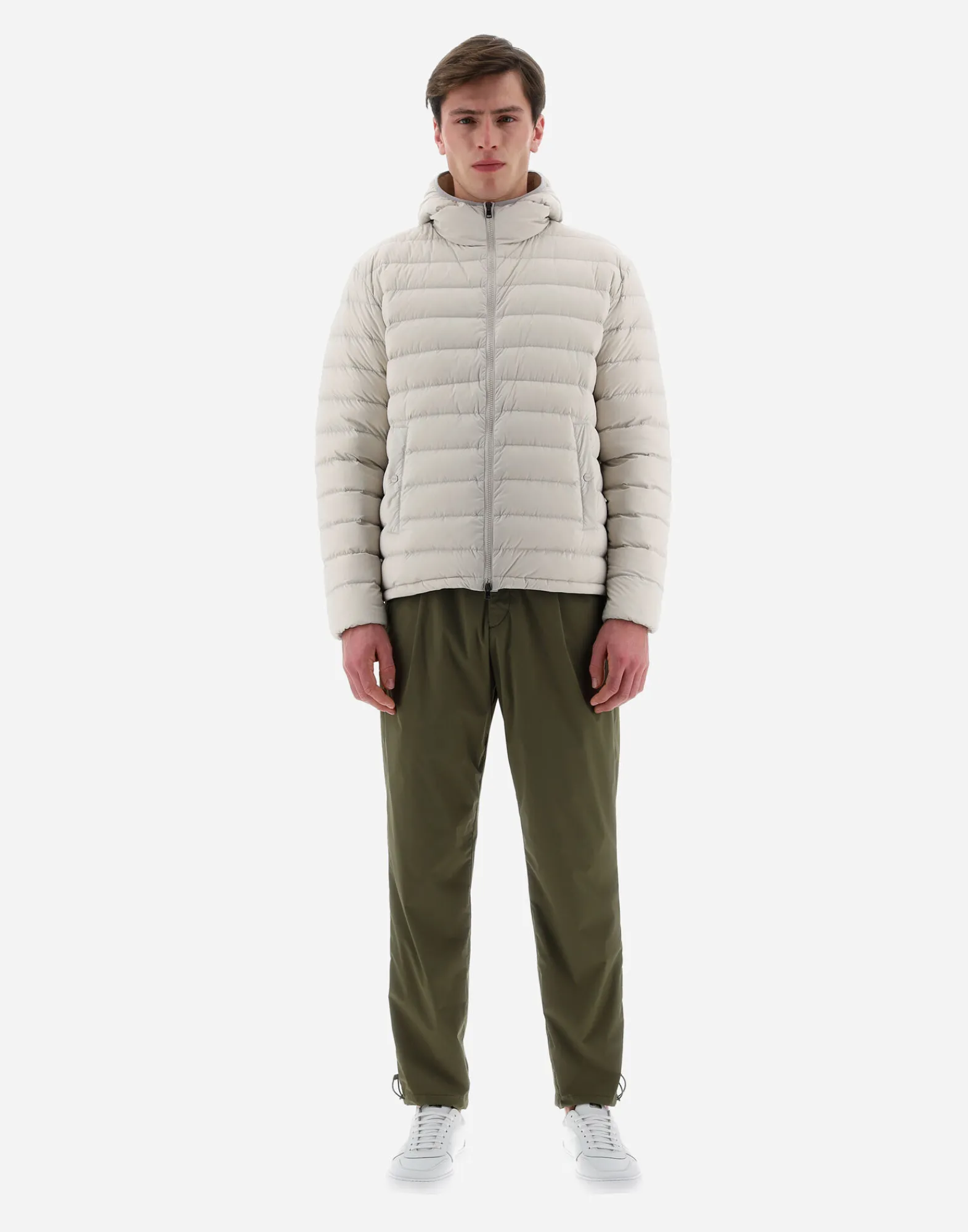 Herno Bomber-Resort Bomberjacke Aus Light Nylon Stretch