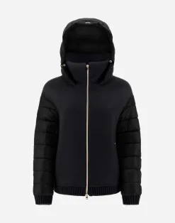Herno Bomber-Resort Bomberjacke Aus Modern Double & Nylon Ultralight
