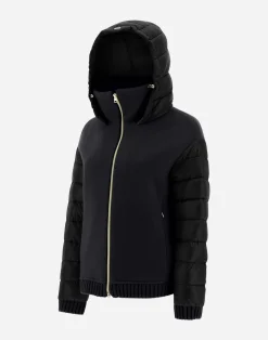 Herno Bomber-Resort Bomberjacke Aus Modern Double & Nylon Ultralight