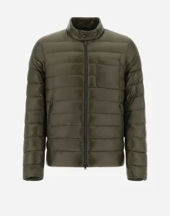 Herno Hemden-Resort Bomberjacke Aus Nylon Ultralight