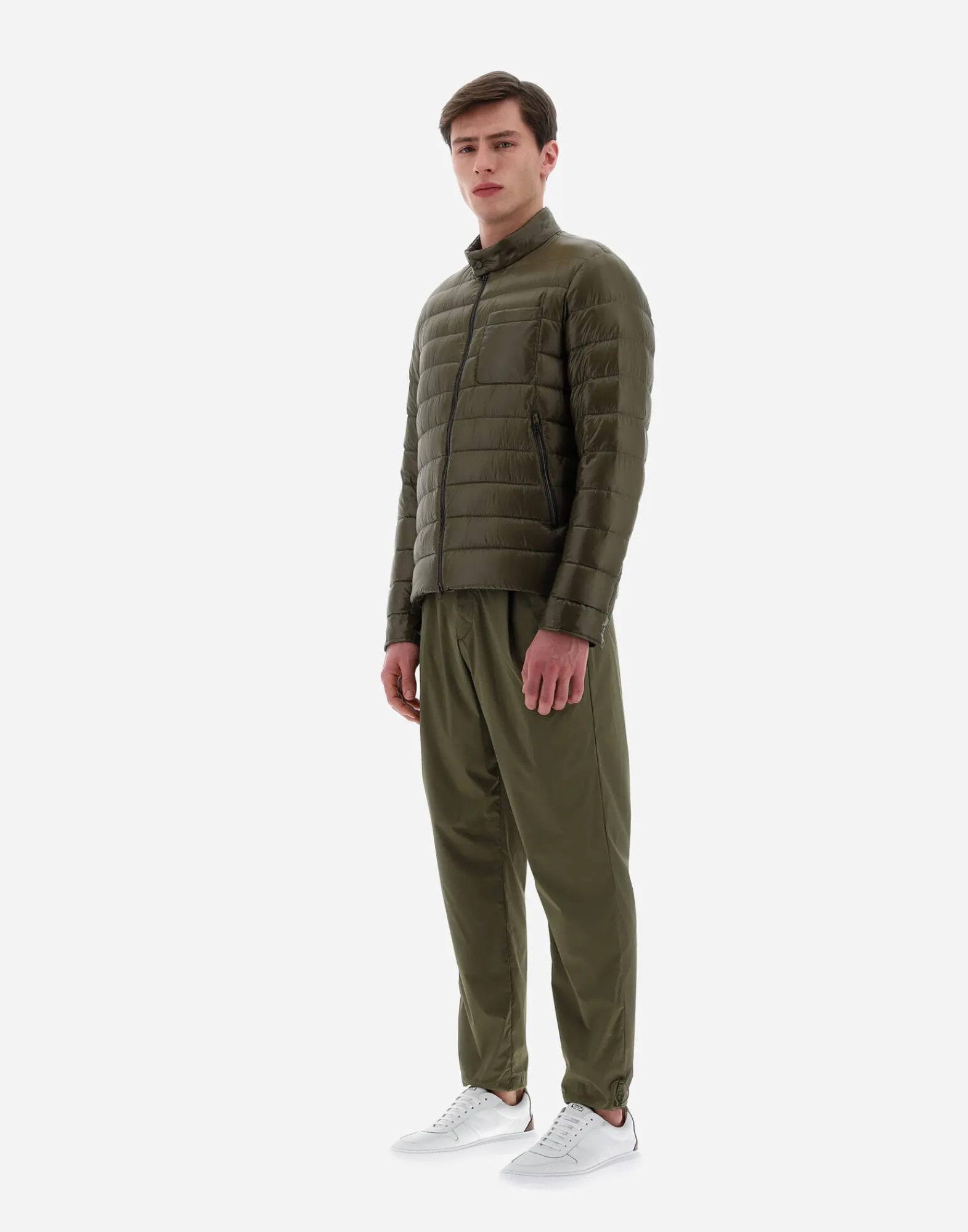 Herno Hemden-Resort Bomberjacke Aus Nylon Ultralight