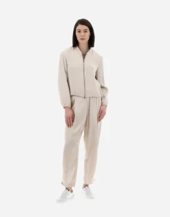 Herno Bomber-Resort Bomberjacke Aus Satin Effect