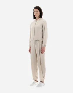 Herno Bomber-Resort Bomberjacke Aus Satin Effect