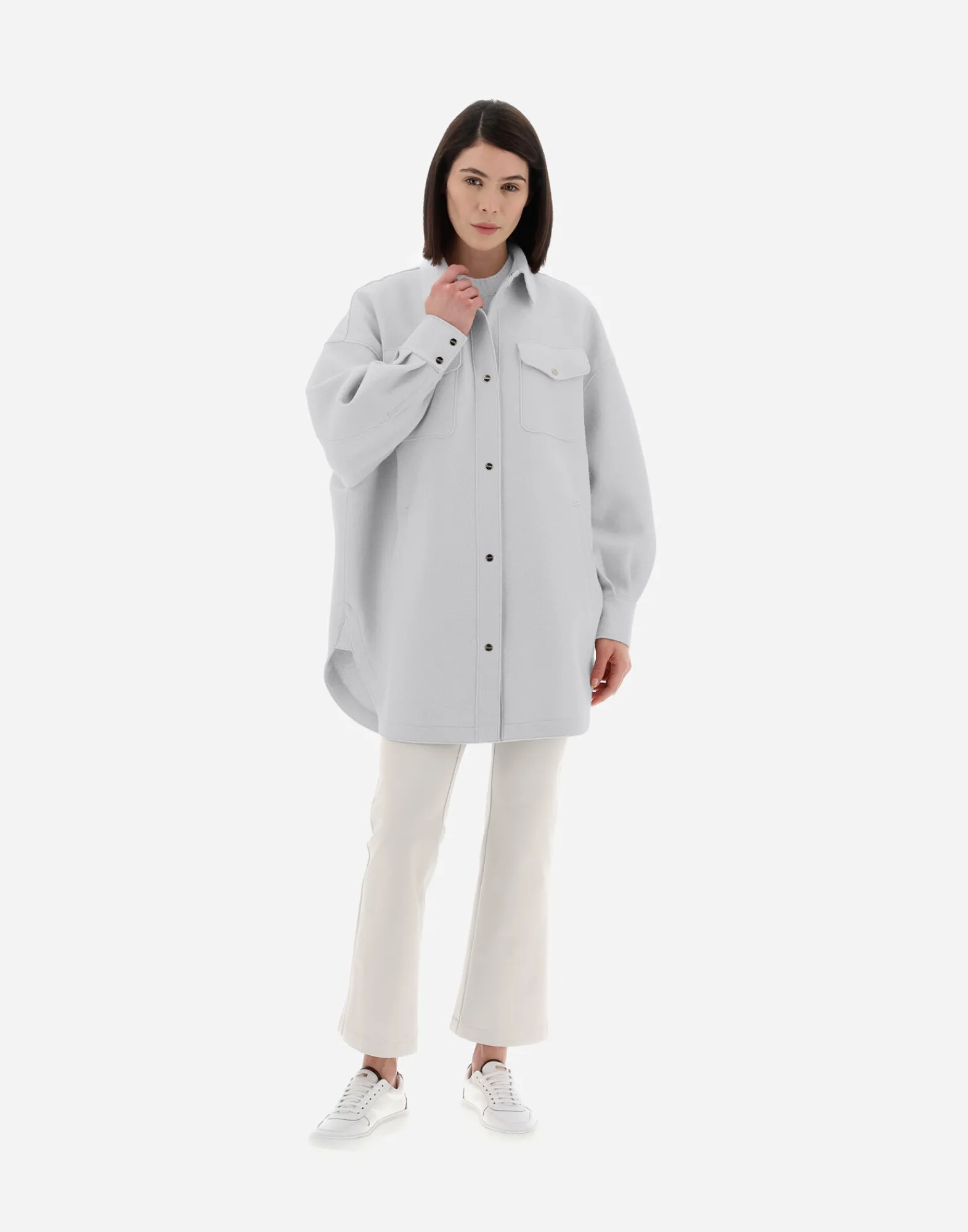 Herno Hemden-Resort Hemd Aus Light Boiled Wool