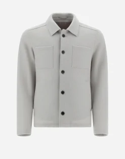Herno Hemden-Resort Hemd Aus Light Boiled Wool