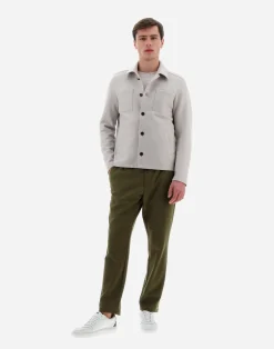 Herno Hemden-Resort Hemd Aus Light Boiled Wool