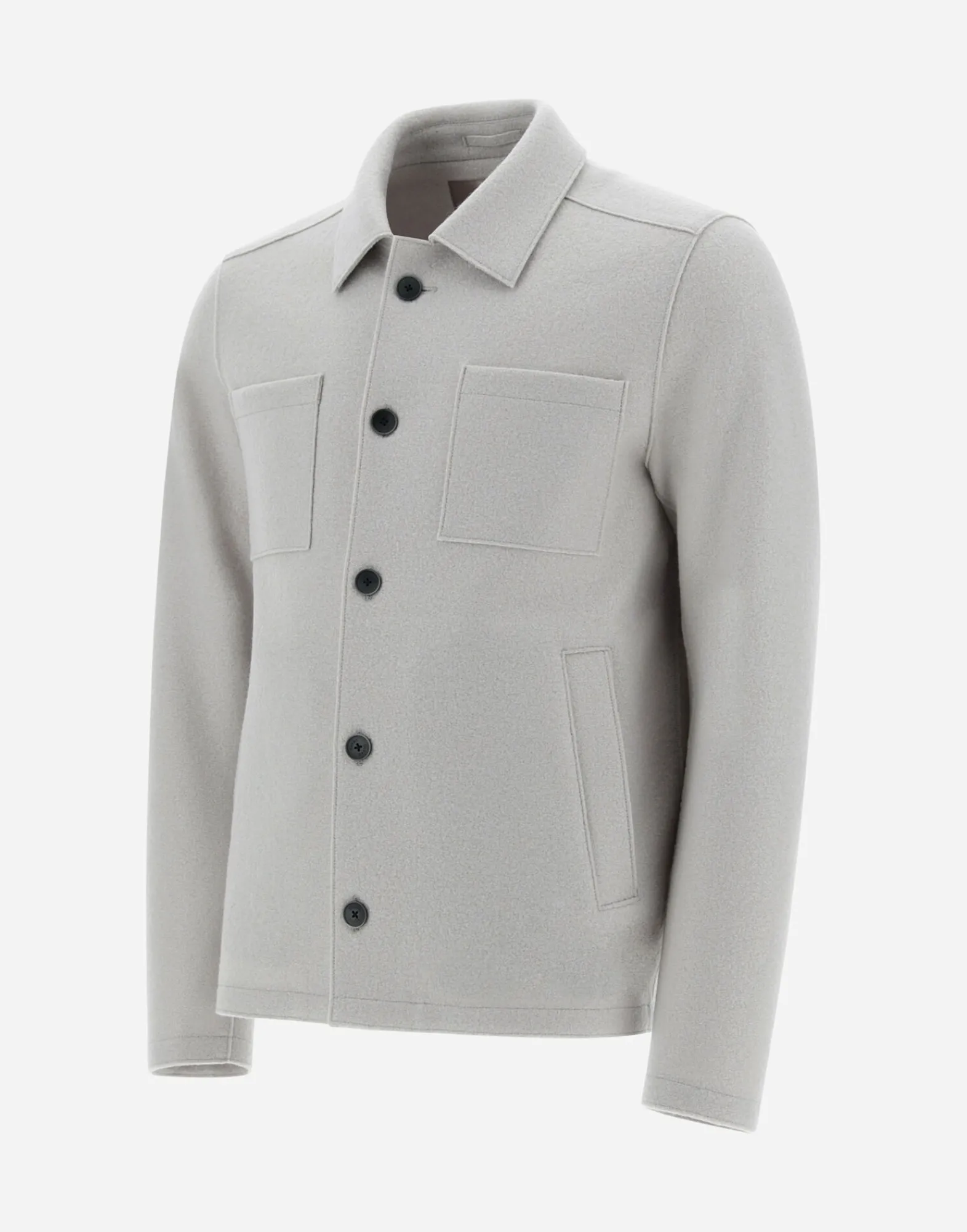Herno Hemden-Resort Hemd Aus Light Boiled Wool