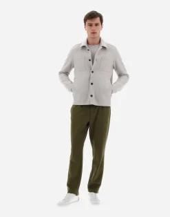 Herno Hemden-Resort Hemd Aus Light Boiled Wool