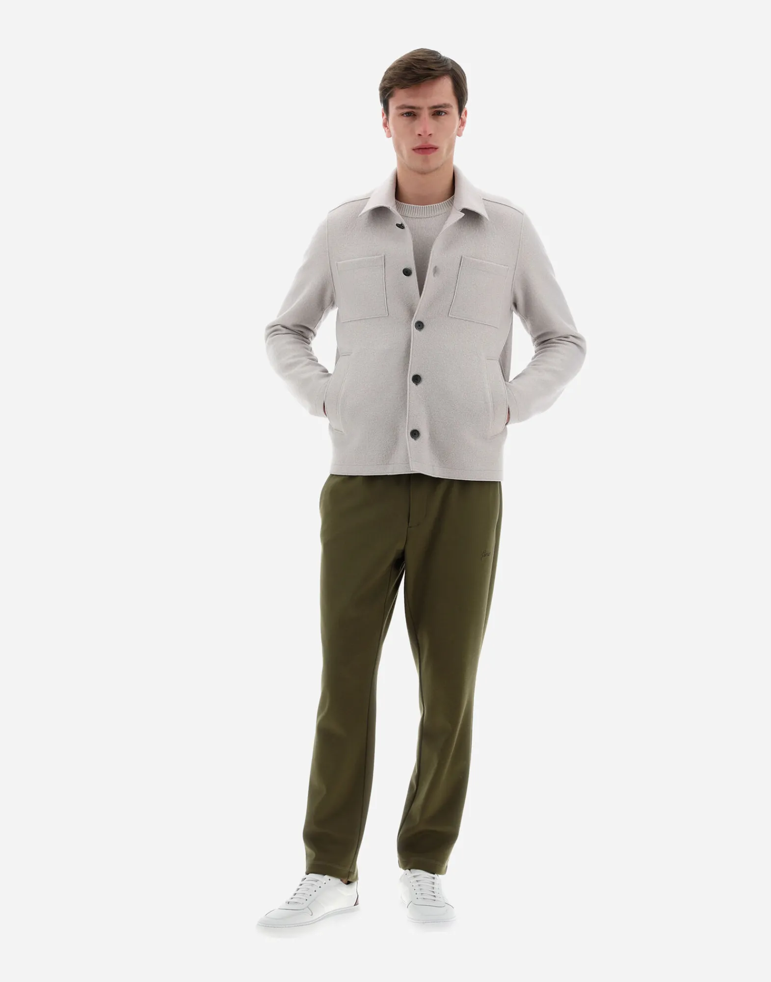 Herno Hemden-Resort Hemd Aus Light Boiled Wool