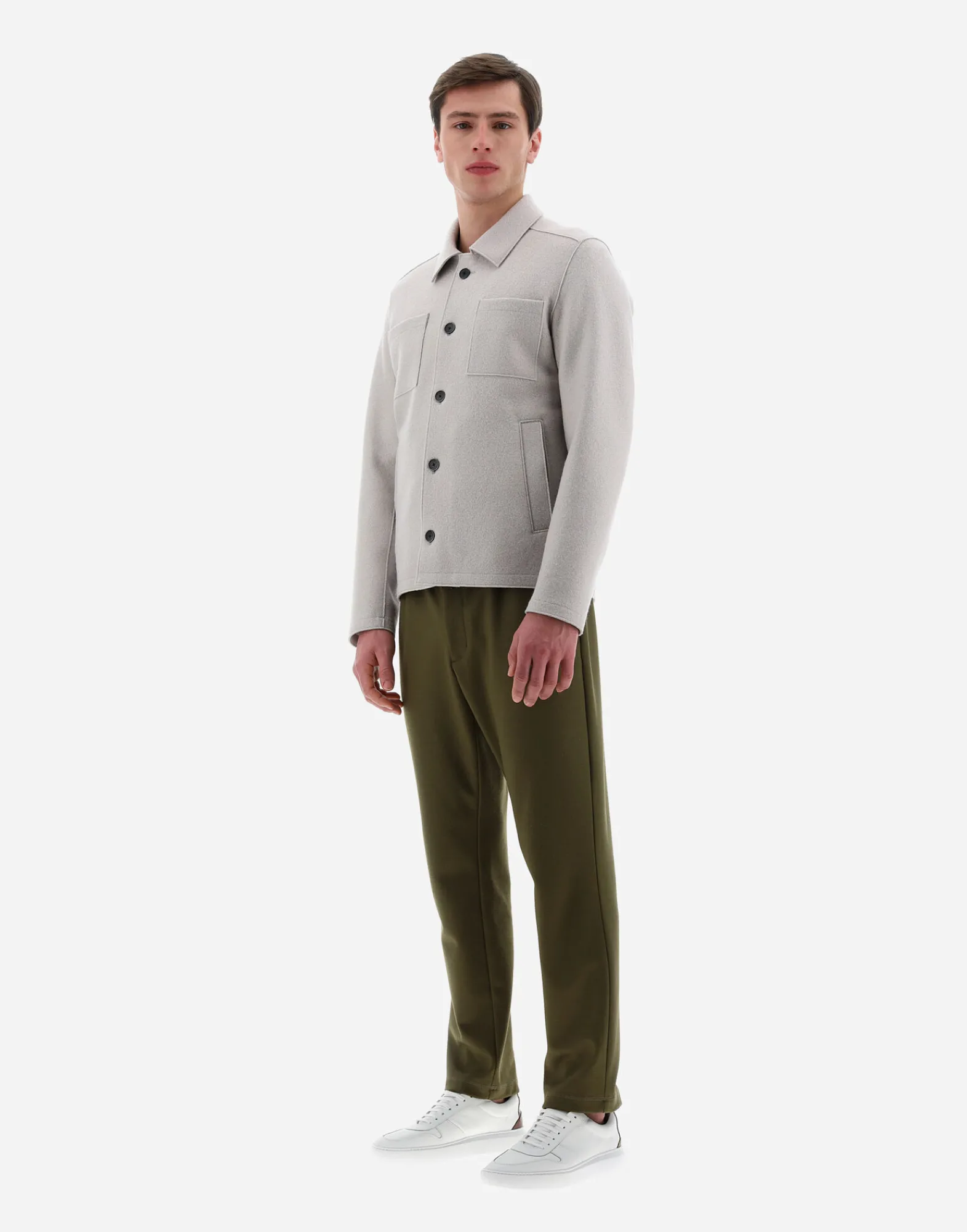 Herno Hemden-Resort Hemd Aus Light Boiled Wool