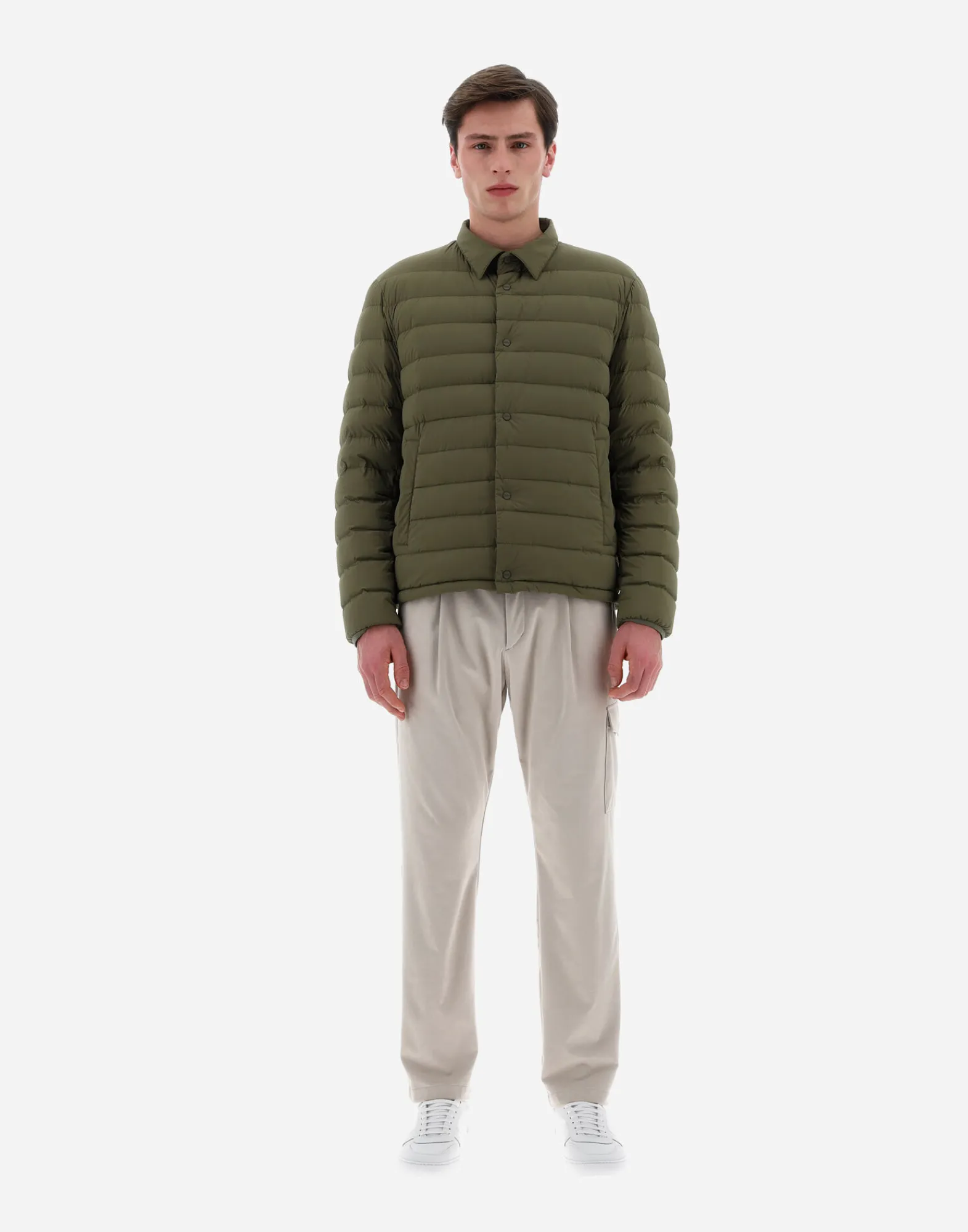 Herno Hemden-Resort Hemd Aus Light Nylon Stretch