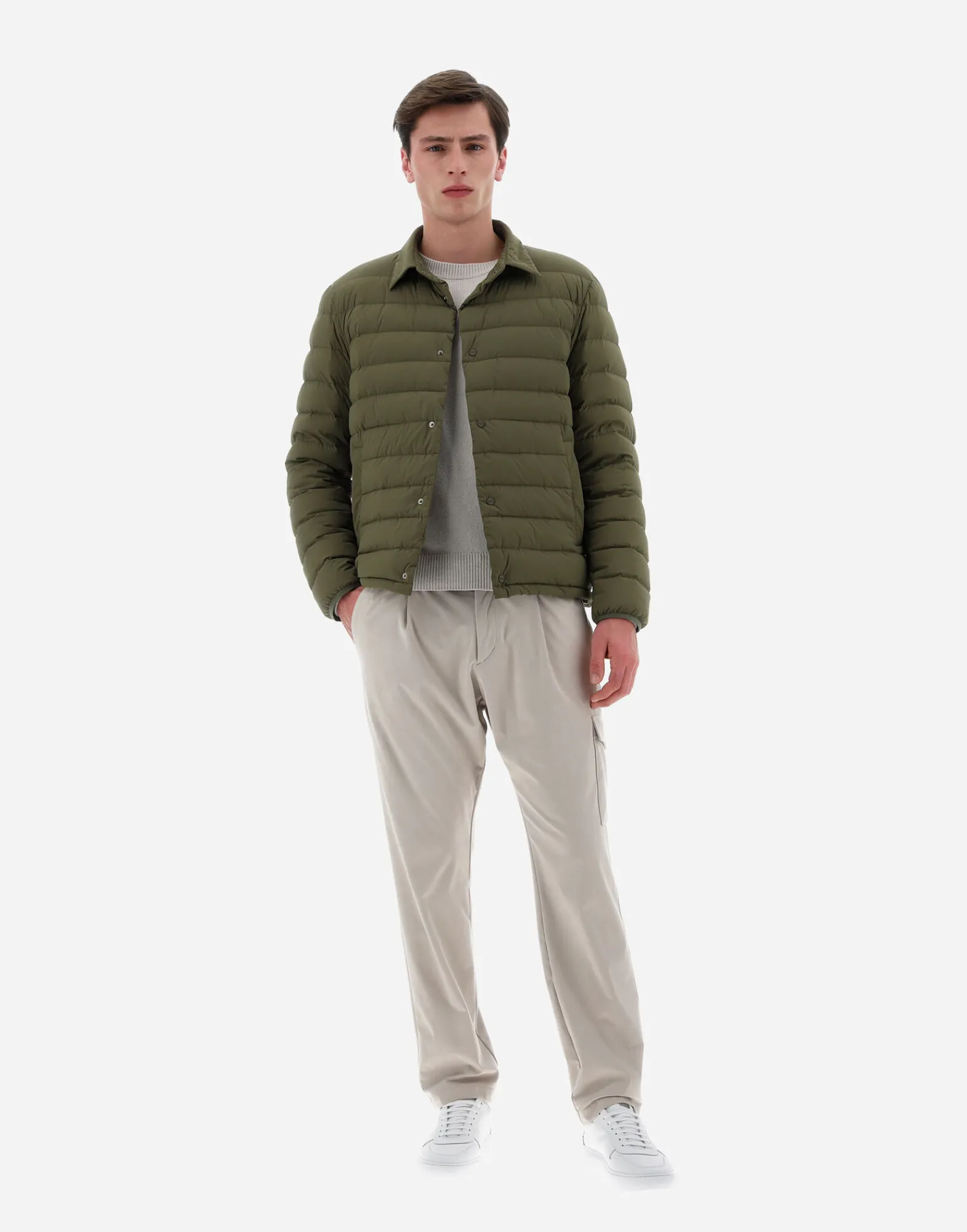 Herno Hemden-Resort Hemd Aus Light Nylon Stretch