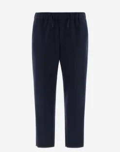 Herno Hosen-Resort Hose Aus Boiled Wool Jersey