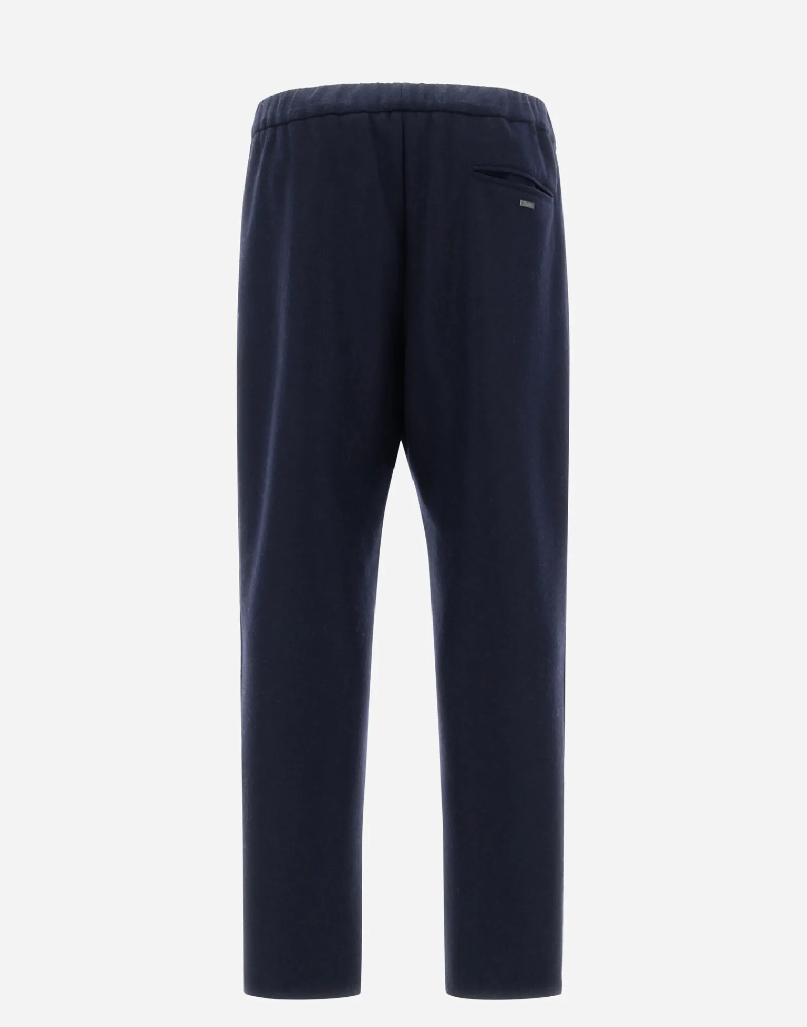 Herno Hosen-Resort Hose Aus Boiled Wool Jersey
