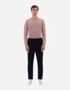Herno Hosen-Resort Hose Aus Boiled Wool Jersey