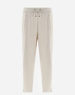 Herno Hose-Resort Hose Aus Satin Effect