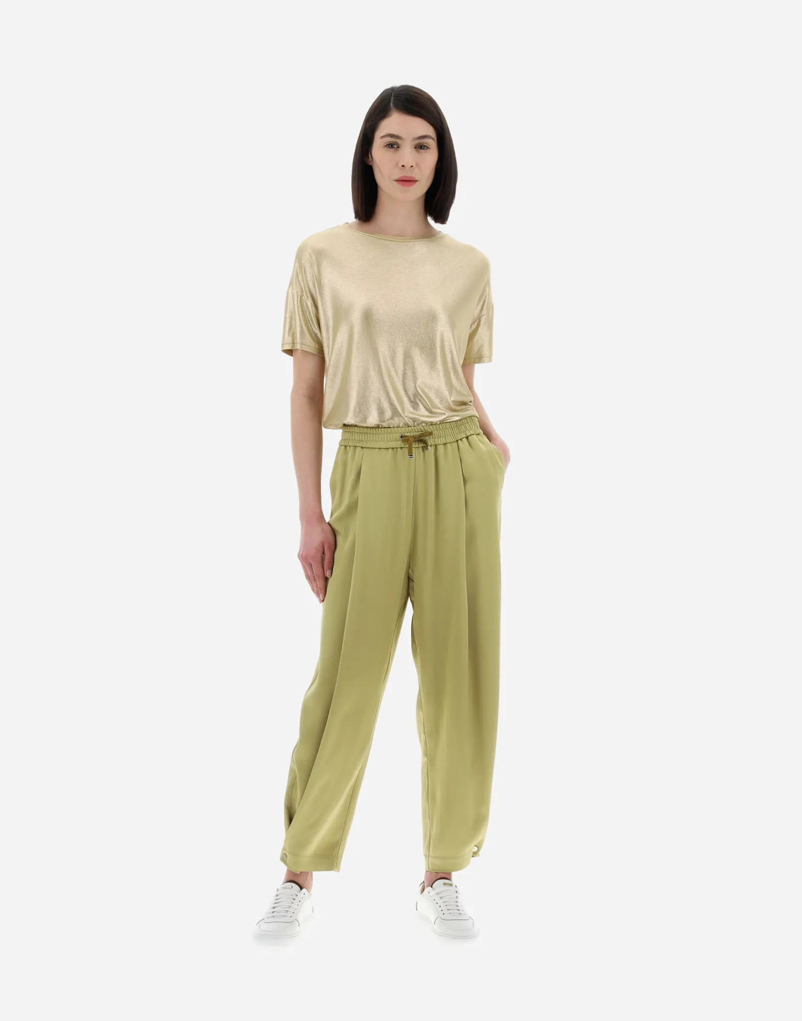 Herno Hose-Resort Hose Aus Satin Effect