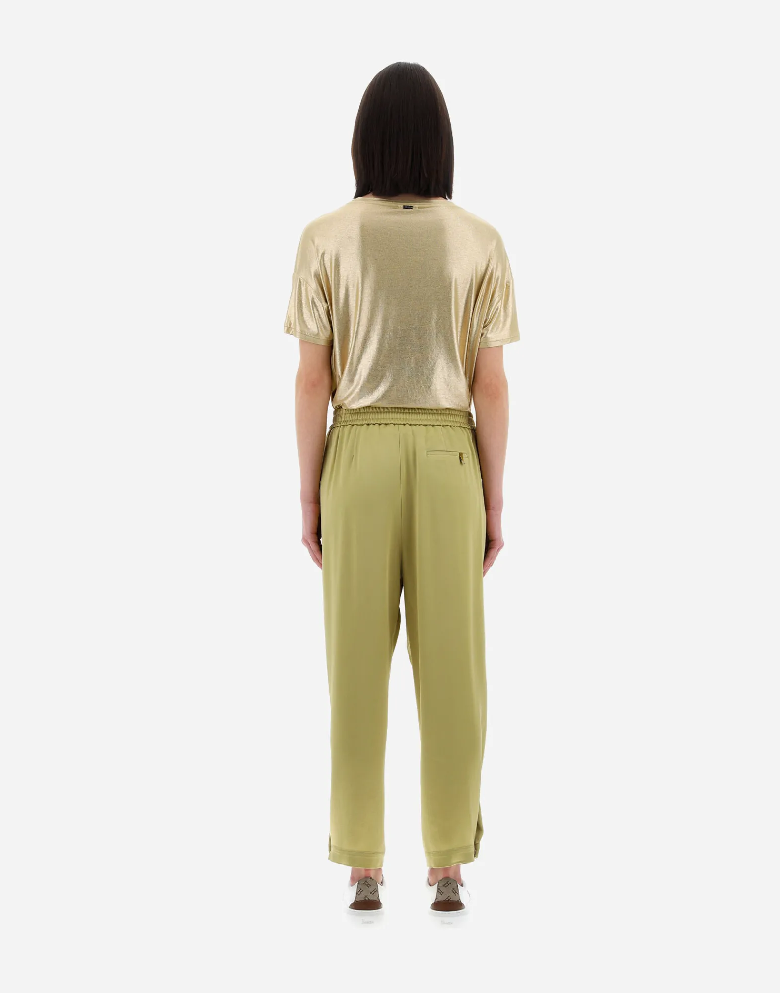 Herno Hose-Resort Hose Aus Satin Effect