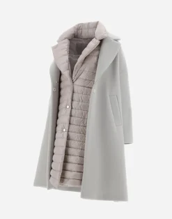 Herno Mäntel & Trenchcoats-Resort Mäntel Aus Modern Double & Nylon Ultralight