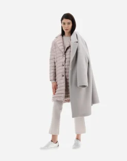 Herno Mäntel & Trenchcoats-Resort Mäntel Aus Modern Double & Nylon Ultralight