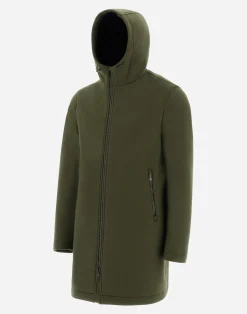 Herno Parka & Jacken-Resort Parka Aus Mesh Wool