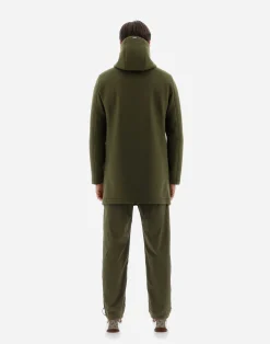 Herno Parka & Jacken-Resort Parka Aus Mesh Wool