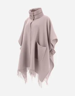 Herno A-Shape-Resort Poncho Aus Warmy & Nylon Ultralight