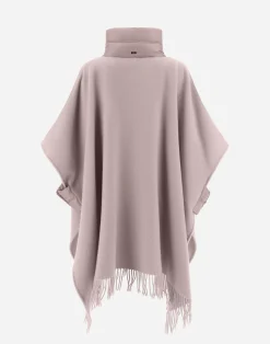 Herno A-Shape-Resort Poncho Aus Warmy & Nylon Ultralight
