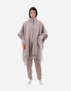 Herno A-Shape-Resort Poncho Aus Warmy & Nylon Ultralight