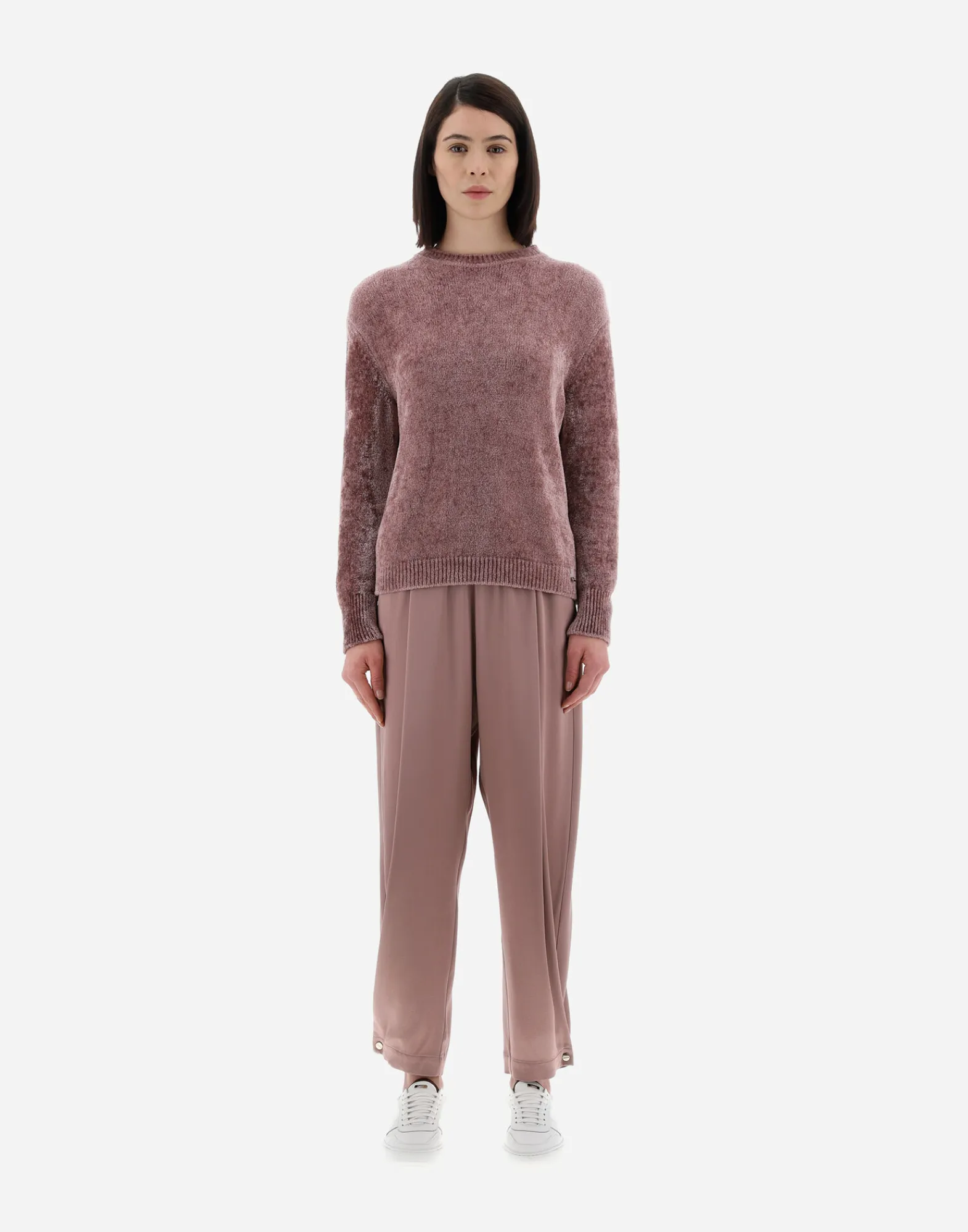 Herno Pullover & Strickjacken-Resort Pullover Aus Chenille Knit